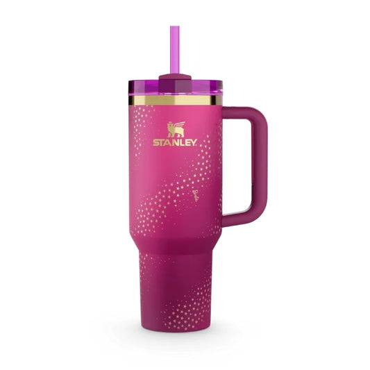 Super Star Pink Stylish Stanley Barbie Tumbler | H2.0 Tumbler 1.18L Limited Edition Double Wall Vacuum Insulated