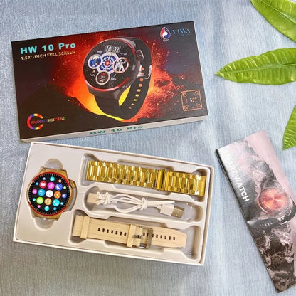 HW10 Pro Smartwatch | 1.52" AMOLED Display Bluetooth Call Fitness Tracker Stylish Design